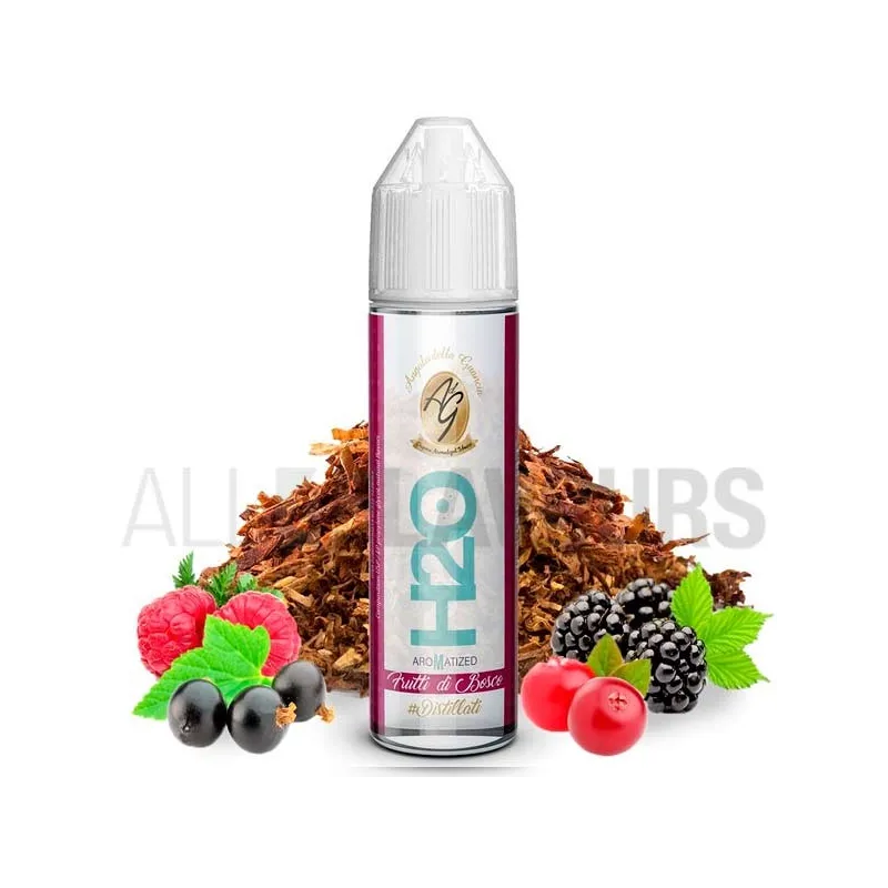 Extracto orgánico sin nicotina H2O Frutti Di Bosco Mixture Organico 20 ml ADG con sabor a tabaco y frutos del bosque Extracto orgánico sin nicotina H2O Frutti Di Bosco Mixture Organico 20 ml ADG con sabor a tabaco y frutos del bosque