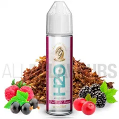 Extracto orgánico sin nicotina H2O Frutti Di Bosco Mixture Organico 20 ml ADG con sabor a tabaco y frutos del bosque