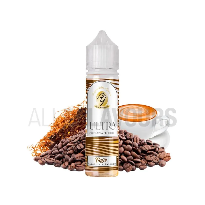 Extracto orgánico sin nicotina Ultra Caffe 20 ml ADG con sabor a tabaco y notas de café Extracto orgánico sin nicotina Ultra Caffe 20 ml ADG con sabor a tabaco y notas de café