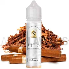 Extracto orgánico sin nicotina Ultra Cubano 20 ml ADG con sabor a tabaco y puro Cubano