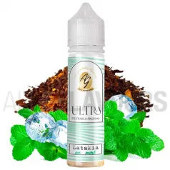 Extracto orgánico sin nicotina Ultra Latakia Ice 20 ml ADG con sabor a tabaco Latakia de Chipre con efecto f´rio