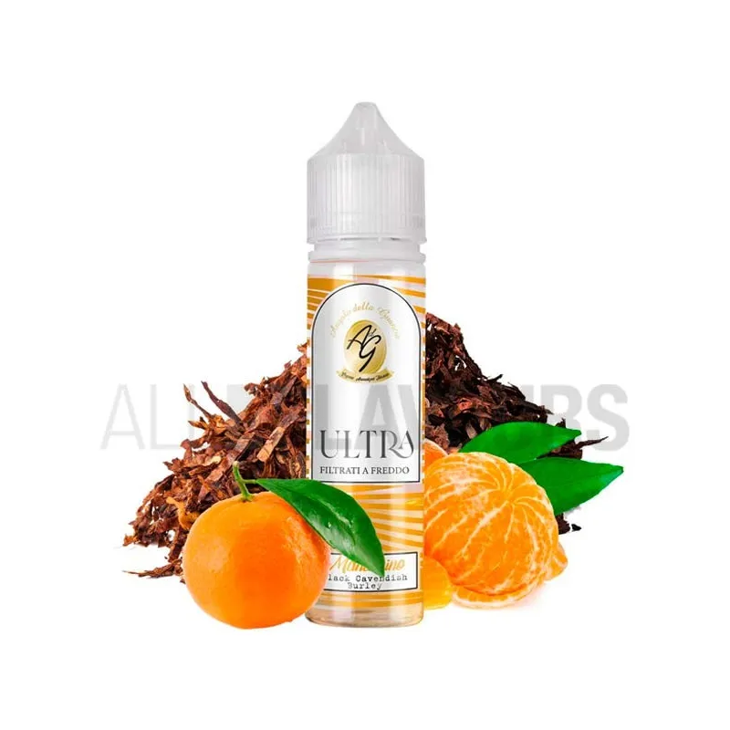 Extracto orgánico sin nicotina Ultra Mandarino 20 ml ADG con sabor a tabaco con extracto de mandarina Extracto orgánico sin nicotina Ultra Mandarino 20 ml ADG con sabor a tabaco con extracto de mandarina
