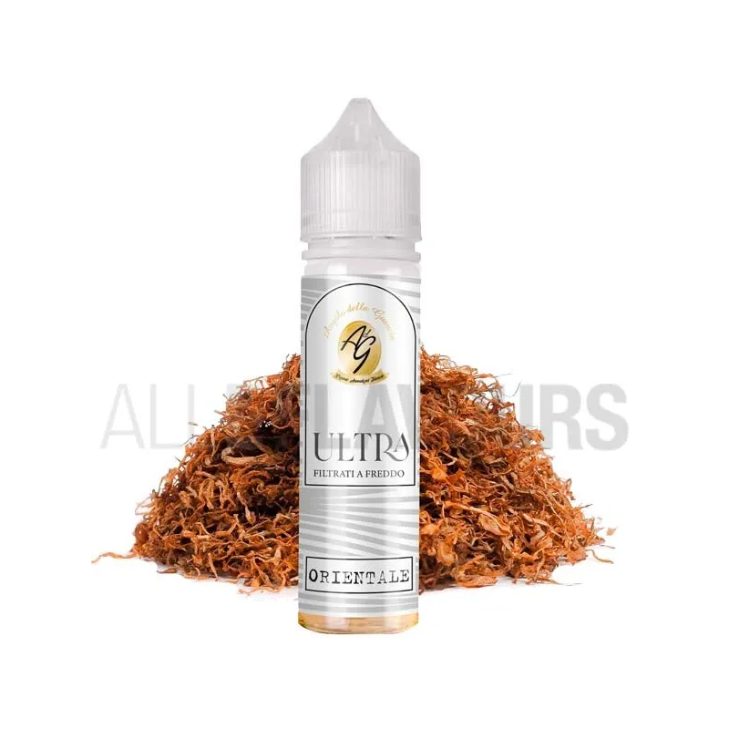 Extracto orgánico sin nicotinaUltra Orientale 20 ml ADG con sabor a tabacos especiados orientales Extracto orgánico sin nicotinaUltra Orientale 20 ml ADG con sabor a tabacos especiados orientales