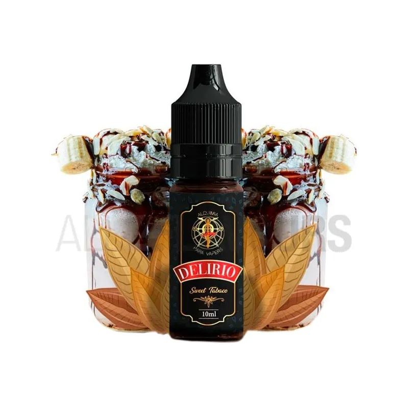 Sales nicotina Delirio en dos graduaciones con sabor a tabaco dulce Sales nicotina Delirio en dos graduaciones con sabor a tabaco dulce