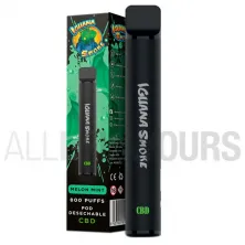 Pod desechable CBD Melon Mint Iguana Smokes