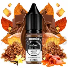 Líquido sales de nicotina Athos Tobacco  10 ml 10/20 MG  Bombo sabor a tabaco dulce