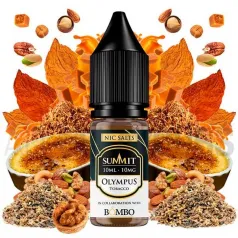 Líquido sales de nicotina Olympus Tobacco  10 ml 10/20 MG  Bombo sabor a tabaco dulce