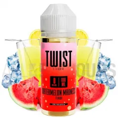 líquido de vapeo sin nicotina  Watermelon Madness 100ml Twist Eliquid con sabor a limonada con sandía