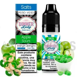 Apple Sours 10 ml 20 mg Dinner Lady
