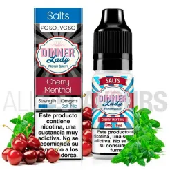 Cherry Menthol 10 ml 10/20 mg Dinner Lady