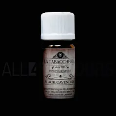 aroma orgánico tabaco sin nicotina black cavendish 10 ml la tabaccheria