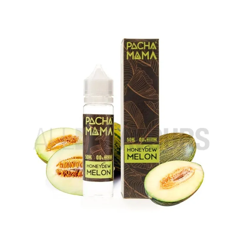 Líquido vaper sin nicotina Honeydew Melon 50 ml Pachamama con sabor a melón Líquido vaper sin nicotina Honeydew Melon 50 ml Pachamama con sabor a melón