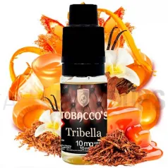 Sales de nicotina Tribella 10 ml 10/20 MG Tobacco´s  sabor a tabaco dulce con caramelo y frutos secos