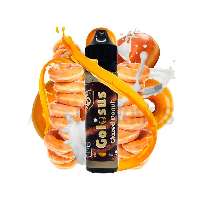 Líquido vaper sin nicotina sabor a donut glaseado con azúcar, Glazed Donut 50ml Golosus Líquido vaper sin nicotina sabor a donut glaseado con azúcar, Glazed Donut 50ml Golosus