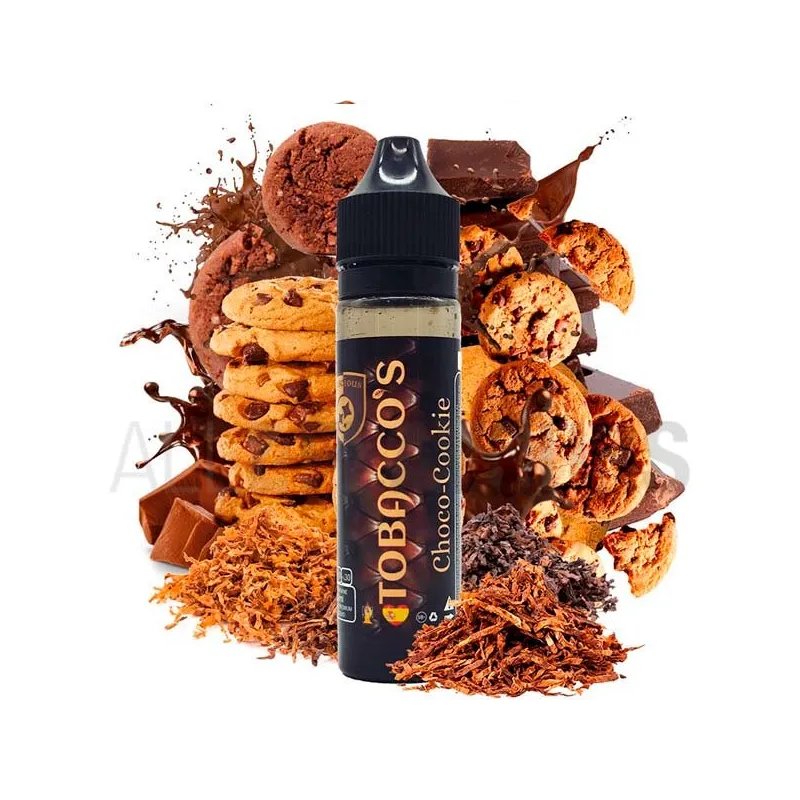 Líquido vaper sin nicotina sabor a tabaco, chocolate y galletas Tobacco Choco Cookies 50ml Tobaccos Líquido vaper sin nicotina sabor a tabaco, chocolate y galletas Tobacco Choco Cookies 50ml Tobaccos