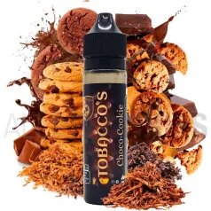 Líquido vaper sin nicotina sabor a tabaco, chocolate y galletas Tobacco Choco Cookies 50ml Tobaccos