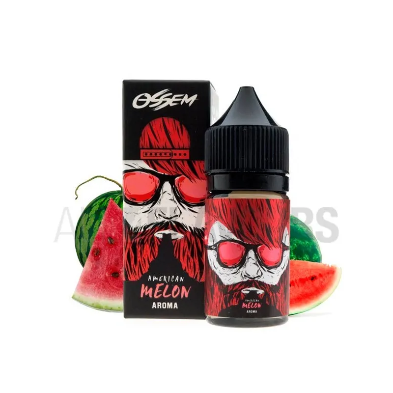 Aroma vapeo sin nicotina American Melon 30ml Ossem con sabor a sandía y melón Aroma vapeo sin nicotina American Melon 30ml Ossem con sabor a sandía y melón