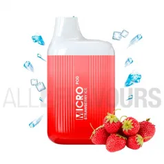 Pod desechable con nicotina sabor frutal Pod desechable Strawberry Ice Micro Pod