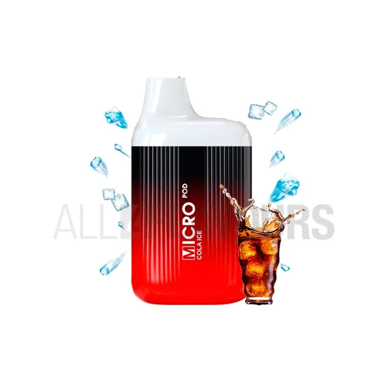 Pod desechable con nicotina sabor a refresco de cola Pod desechable Cola Ice Micro Pod Pod desechable con nicotina sabor a refresco de cola Pod desechable Cola Ice Micro Pod