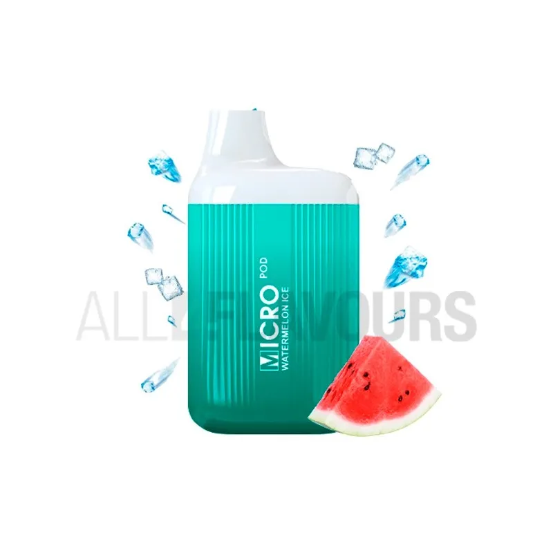 Pod desechable con nicotina sabor a sandía fresca Pod desechable Watermelon Ice Micro Pod Pod desechable con nicotina sabor a sandía fresca Pod desechable Watermelon Ice Micro Pod