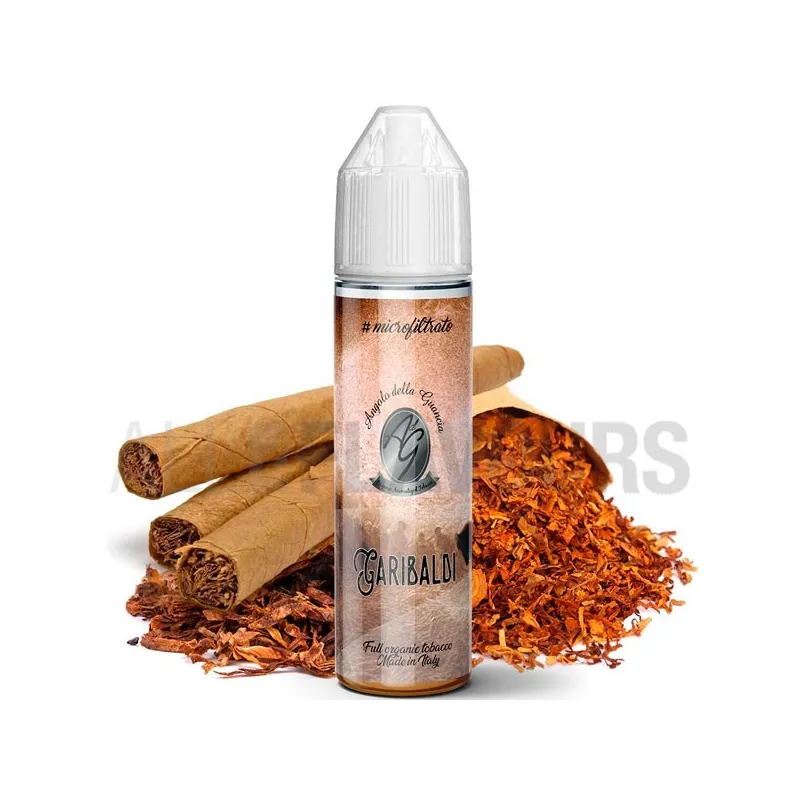 Extracto orgánico sin nicotina Garibaldi 20 ml ADG con sabor a tabaco Extracto orgánico sin nicotina Garibaldi 20 ml ADG con sabor a tabaco