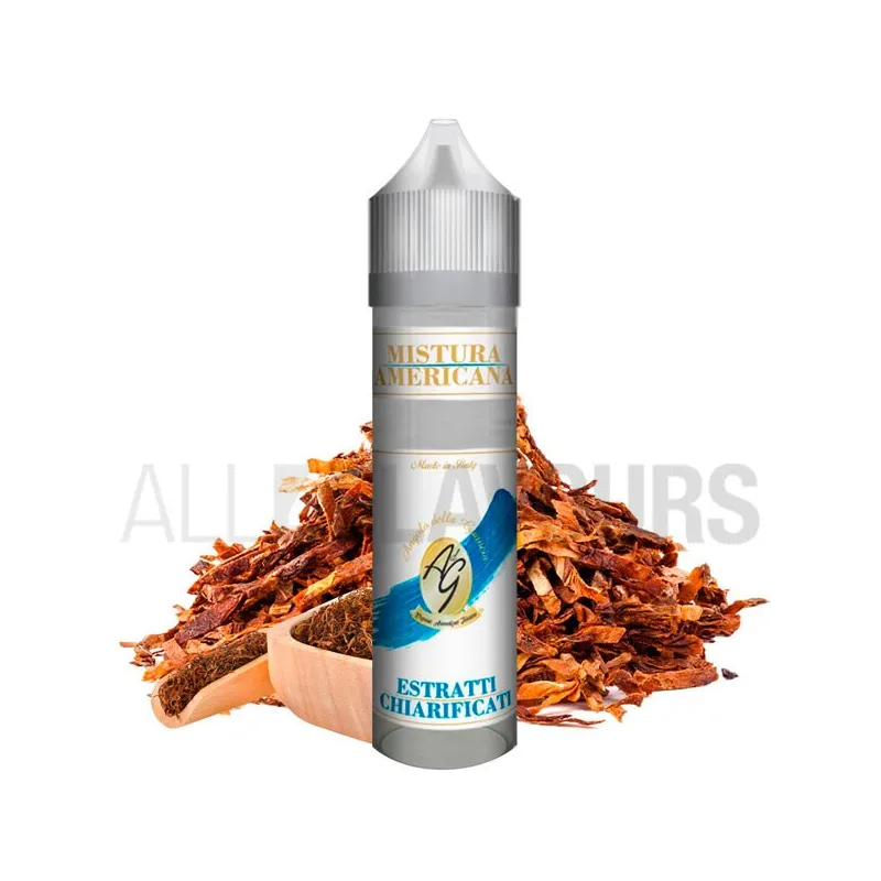 Extracto orgánico sin nicotina Mistura Americana 20 ml ADG con sabor a tabaco Extracto orgánico sin nicotina Mistura Americana 20 ml ADG con sabor a tabaco