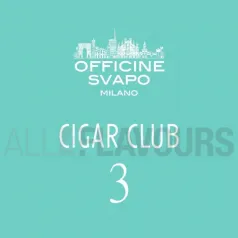 Extracto orgánico tabaco sin nicotina Cigar Club 3 10 ml Officine Svapo