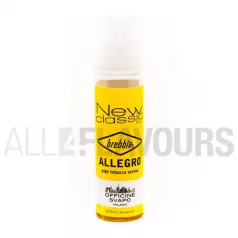Extracto orgánico tabaco sin nicotina Allegro 20 ml Officine Svapo