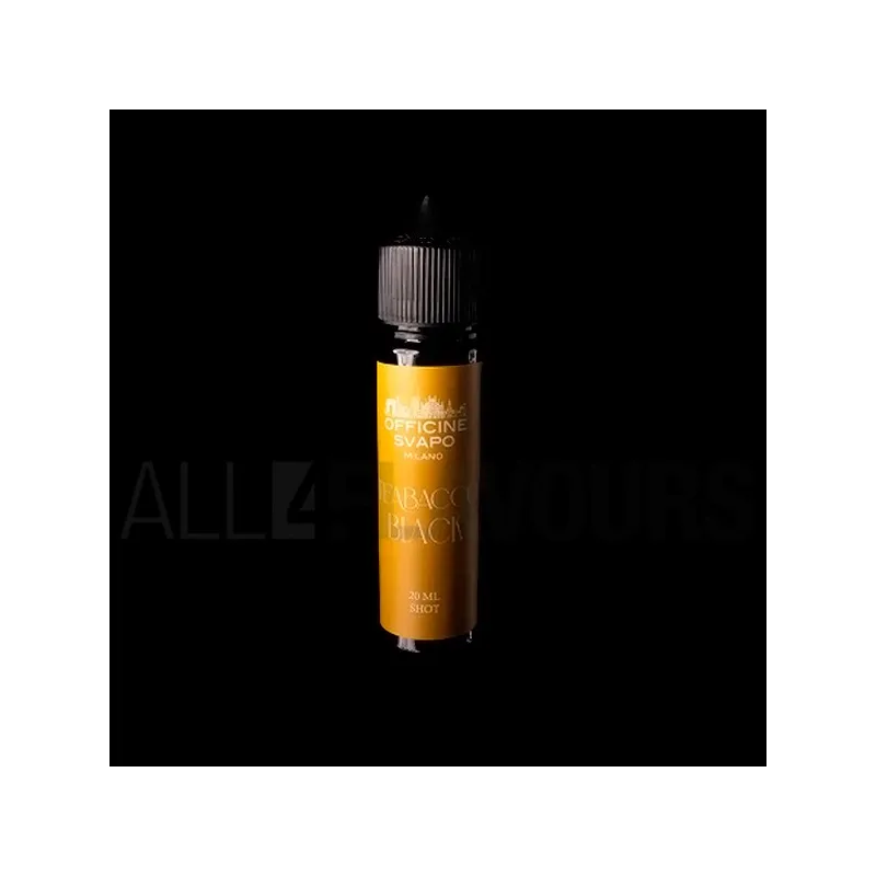 Extracto orgánico tabaco sin nicotina Teabaco Black 20 ml Officine Svapo Extracto orgánico tabaco sin nicotina Teabaco Black 20 ml Officine Svapo