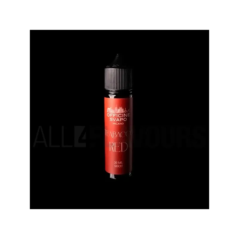 Extracto orgánico tabaco sin nicotina Teabaco Red 20 ml Officine Svapo Extracto orgánico tabaco sin nicotina Teabaco Red 20 ml Officine Svapo