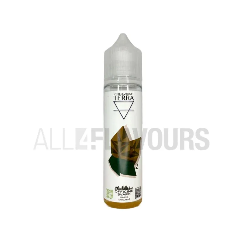 Extracto orgánico tabaco sin nicotina Tobacco 2 Terra 20 ml Officine Svapo Extracto orgánico tabaco sin nicotina Tobacco 2 Terra 20 ml Officine Svapo