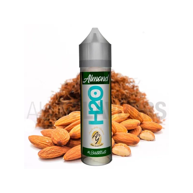 Extracto orgánico sin nicotina H2O Almond 20 ml ADGG con sabor a tabaco con almendras Extracto orgánico sin nicotina H2O Almond 20 ml ADGG con sabor a tabaco con almendras