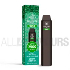 Pod Desechable CBD Minty Menthol V2500 Darwin