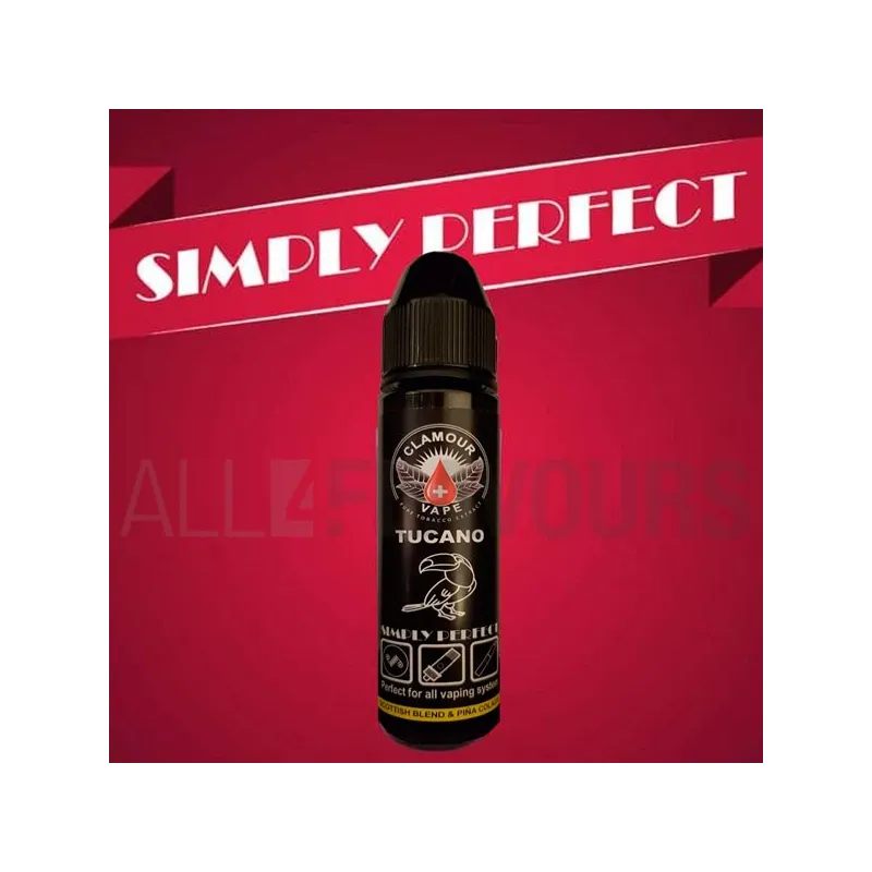 Extracto orgánico tabaco sin nicotina Simply Perfect Tucano 20 ml Clamour Vape sabor a tabaco Extracto orgánico tabaco sin nicotina Simply Perfect Tucano 20 ml Clamour Vape sabor a tabaco