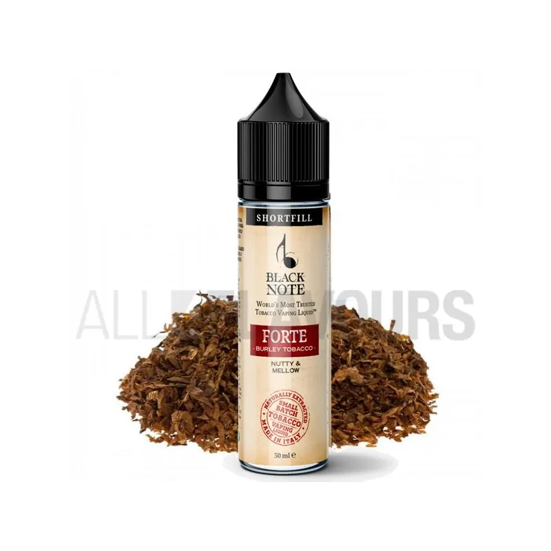 Extracto orgánico tabaco sin nicotina Forte 20 ml Black note Extracto orgánico tabaco sin nicotina Forte 20 ml Black note