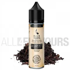 Extracto orgánico tabaco sin nicotina Quartet 20 ml Black note