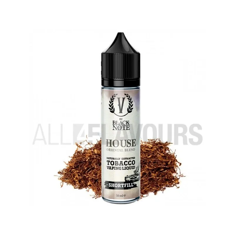 Extracto orgánico tabaco sin nicotina House V 20 ml Black note Extracto orgánico tabaco sin nicotina House V 20 ml Black note