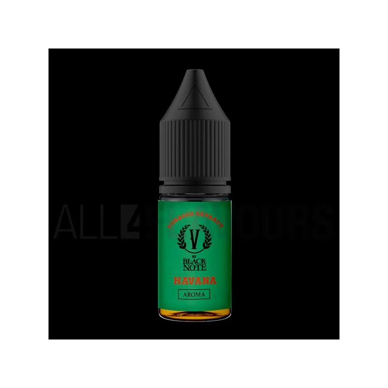 Extracto orgánico tabaco sin nicotina Havana 10ml Black Note Extracto orgánico tabaco sin nicotina Havana 10ml Black Note