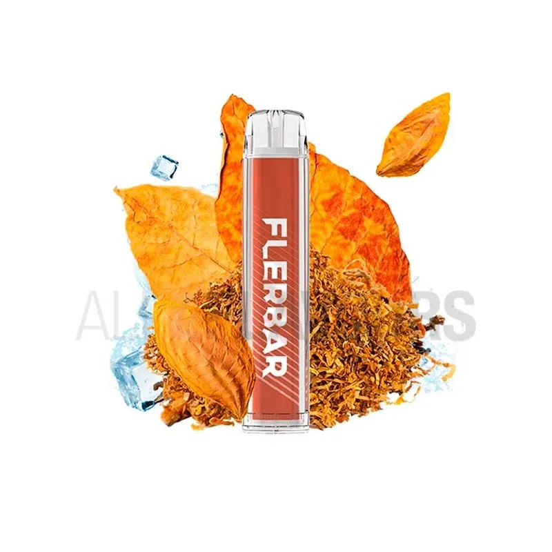 Pod desechable con nicotina 20mg Tobacco menthol Flerbar con sabor a tabaco y un toque fresco de mentol Pod desechable con nicotina 20mg Tobacco menthol Flerbar con sabor a tabaco y un toque fresco de mentol