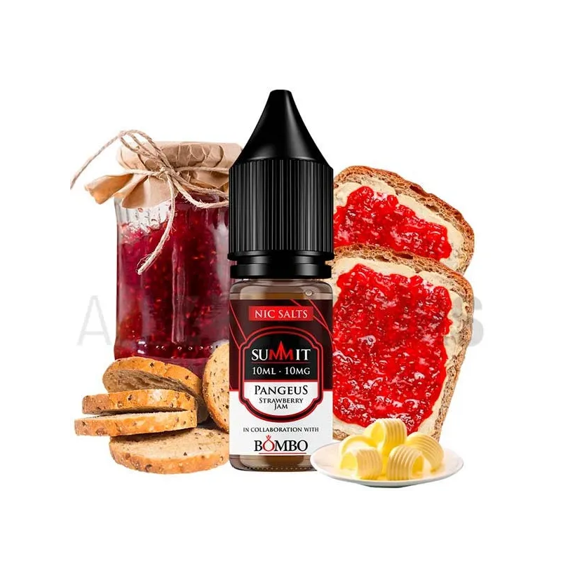 Pangeus 10 ml 10/20 MG Summit & Bombo sabor a tostadas con mermelada Pangeus 10 ml 10/20 MG Summit & Bombo sabor a tostadas con mermelada