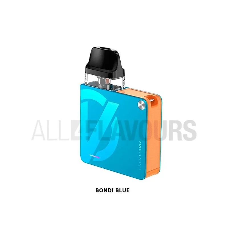 Xros nano 3 pod kit para vapear color azul claro