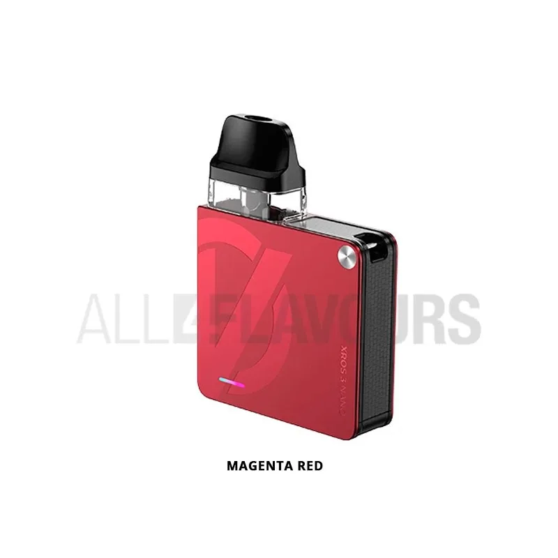 Xros nano 3 pod kit para vapear color magenta