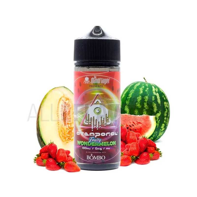 Líquido vapear sin nicotina sabor a melón fresas Wondermelon 100 ml The Mind Flayer Líquido vapear sin nicotina sabor a melón fresas Wondermelon 100 ml The Mind Flayer