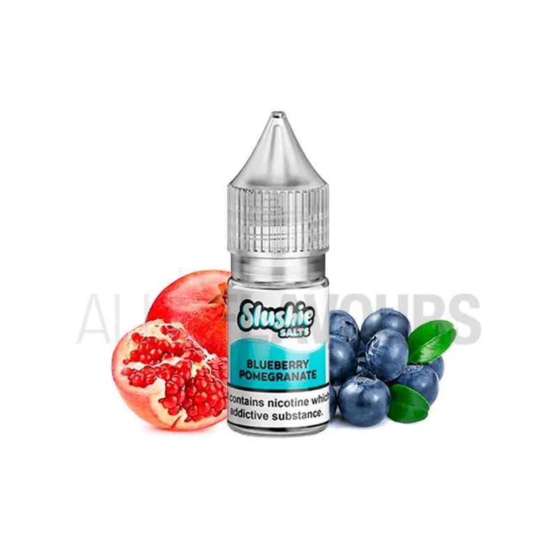 Líquido sales nicotina Blueberry Pomegranate 20MG 10ml Slushy con sabor granada con arándanos Líquido sales nicotina Blueberry Pomegranate 20MG 10ml Slushy con sabor granada con arándanos