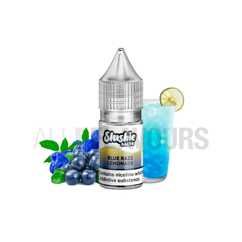 Líquido sales nicotina Blue Razz lemonade 20MG 10ml Slushy con sabor limonada de a´randanos Líquido sales nicotina Blue Razz lemonade 20MG 10ml Slushy con sabor limonada de a´randanos