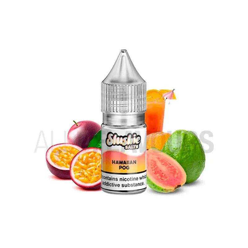 Líquido sales nicotina Hawaiian Pog 20MG 10ml Slushy con sabor mango y guava Líquido sales nicotina Hawaiian Pog 20MG 10ml Slushy con sabor mango y guava