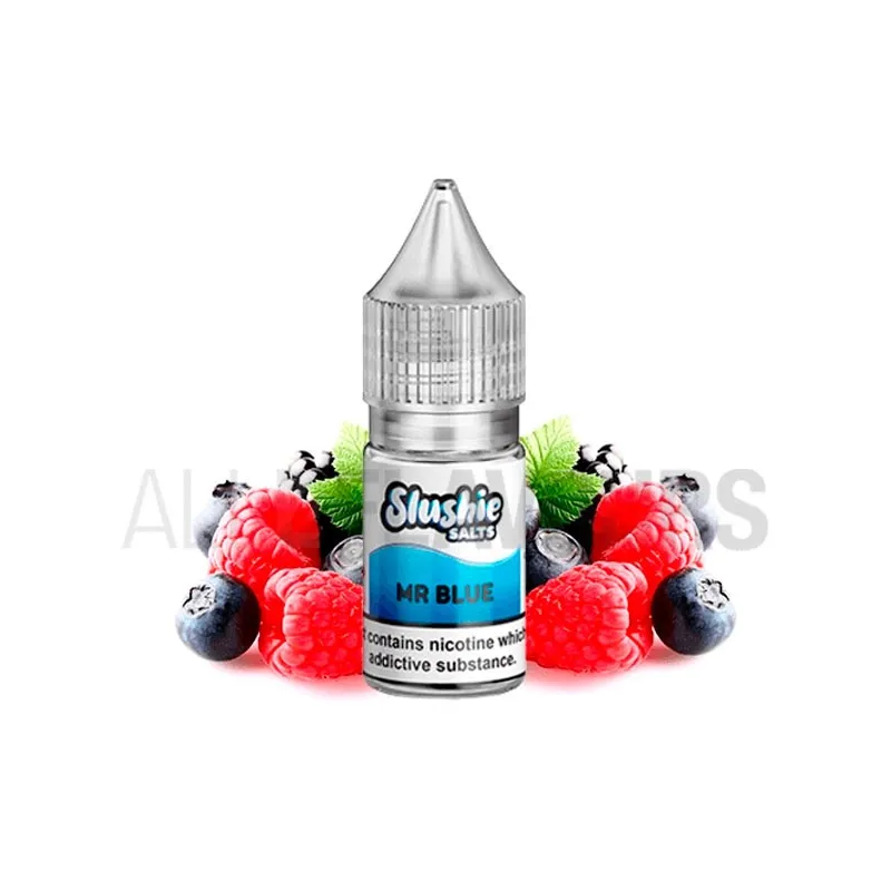 Líquido sales nicotina Mr Blue 20MG 10ml Slushy con sabor frutos rojos Líquido sales nicotina Mr Blue 20MG 10ml Slushy con sabor frutos rojos