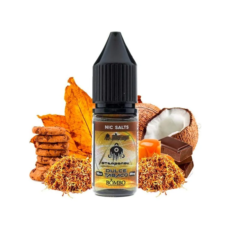 Líquido sales nicotina vaper Dulce Tabaco 10 ml 10/20 Mg The Mind Flayer sabor a tabaco con galletas y coco. Líquido sales nicotina vaper Dulce Tabaco 10 ml 10/20 Mg The Mind Flayer sabor a tabaco con galletas y coco.