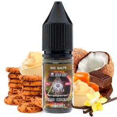 Líquido sales nicotina vaper Miss Cream 10 ml 10/20 Mg The Mind Flayer sabor galletas con vainilla y coco