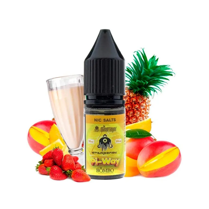 Líquido sales nicotina vaper Pi Wai 10 ml 10/20 Mg The Mind Flayer sabor batido de mango, piña y fresas Líquido sales nicotina vaper Pi Wai 10 ml 10/20 Mg The Mind Flayer sabor batido de mango, piña y fresas